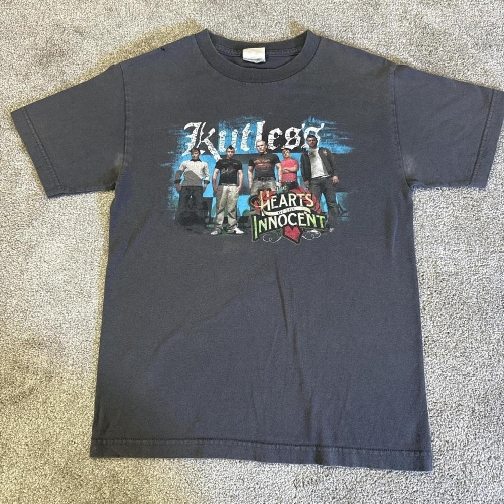 Vintage Kutless Band T-Shirt The Heart of the Innocent Album Tee Small